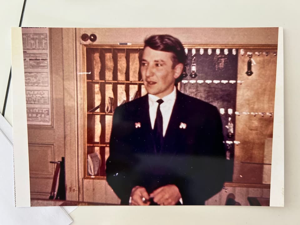 Foto von Sepp Bergamin, der als Concierge gearbeitet hat.