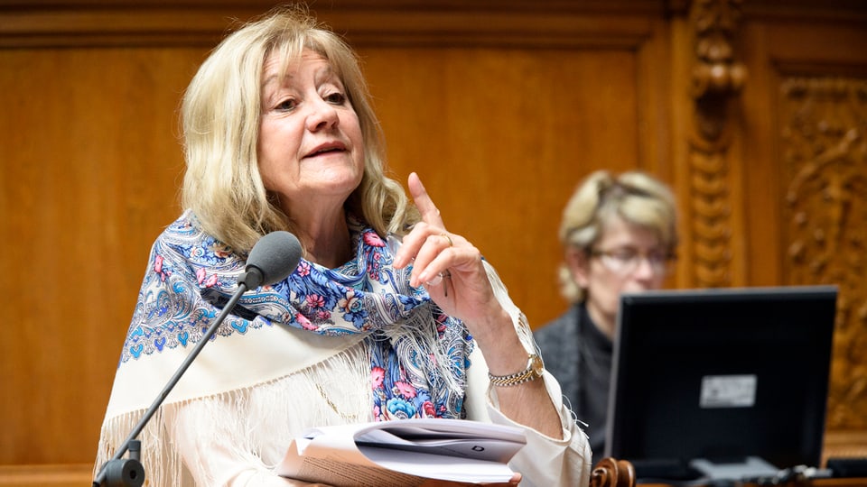 Purtret da Susanne Leutenegger Oberholzer. 