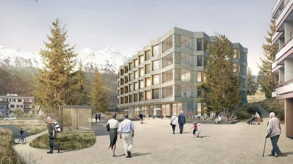 Neues Zentrum Du Lac in St. Moritz