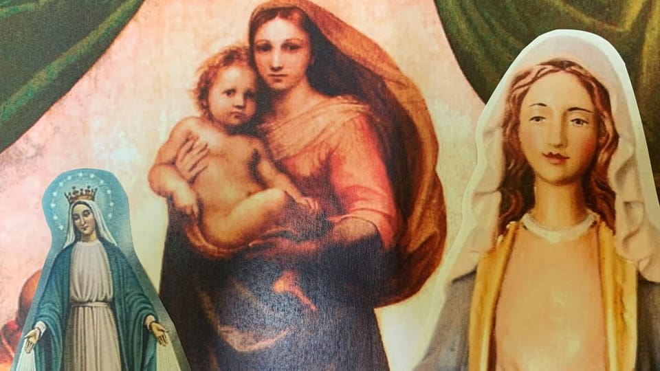 Maria - en la baselgia catolica e refurmada
