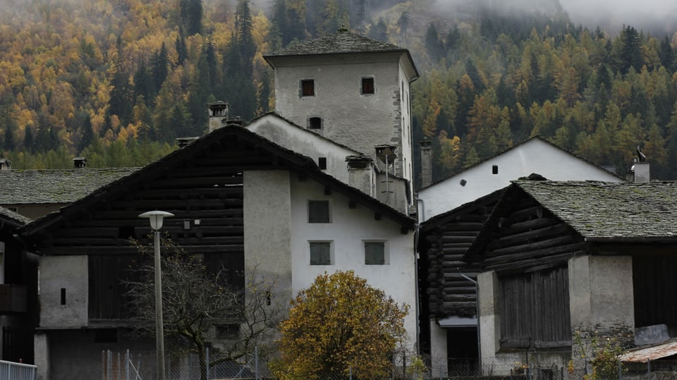 Vicosoprano in Val Bregaglia