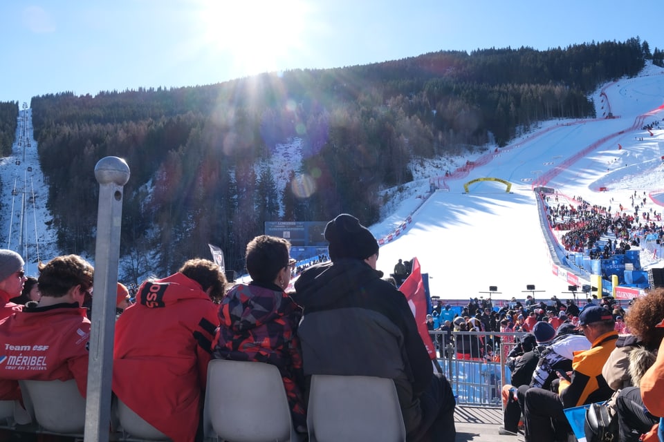 fans, rapida Odermatt a Courchevel 2023