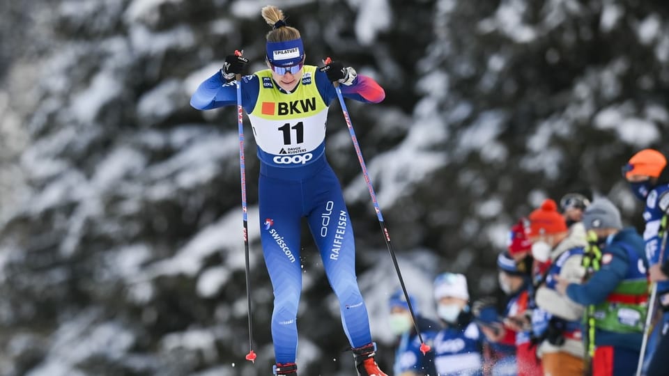 Nadine Fähndrich a las cursas da Tavau Nordic.