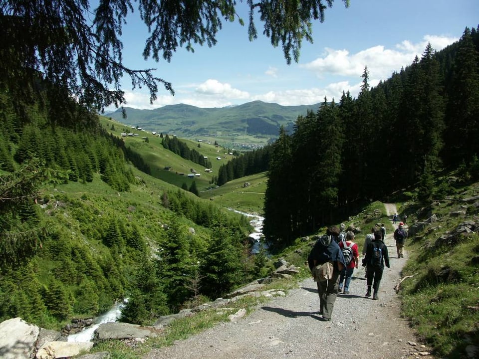 Viandants en il Grischun