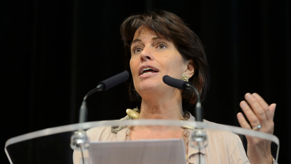 La cussegliera federala Doris Leuthard è sa mussada inquietada davart ils pli novs dramas da fugitivs. 