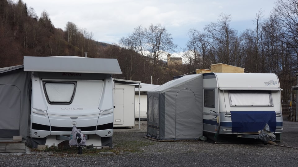 Ina rulotta sin il campadi da Savognin
