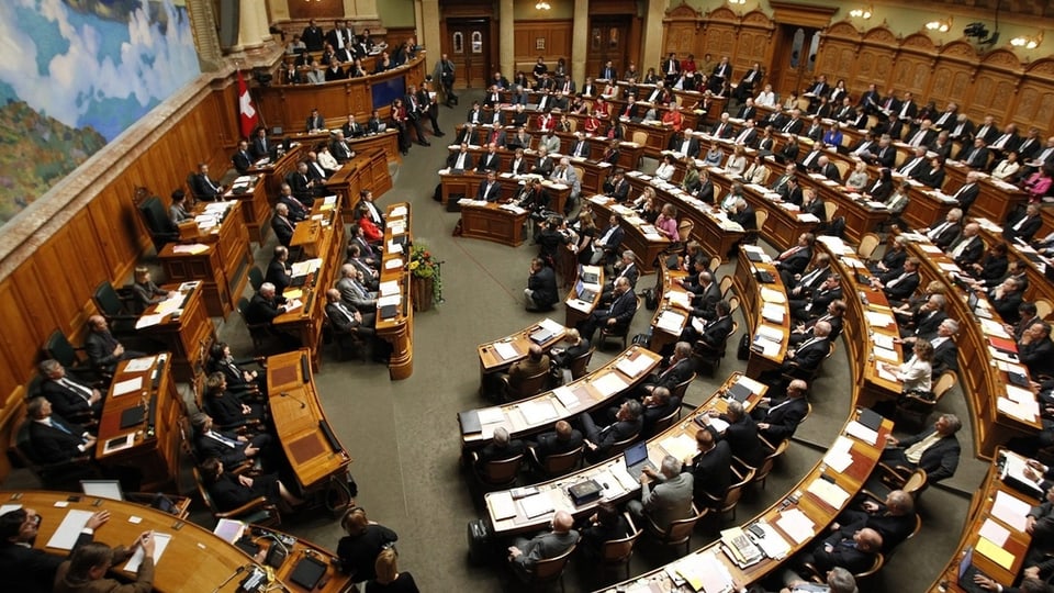 Ina chombra dal parlament.
