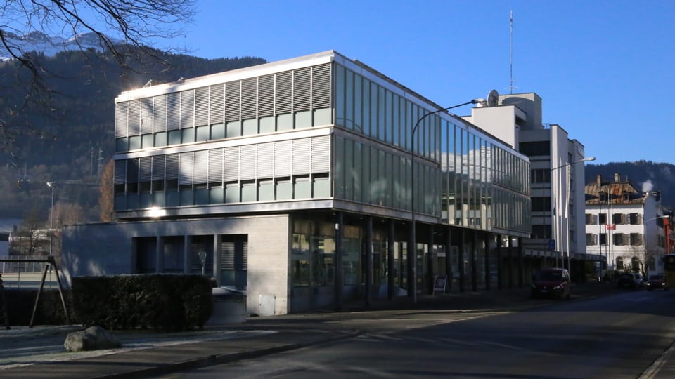 Anteriur bajetg da la Repower a Glion.