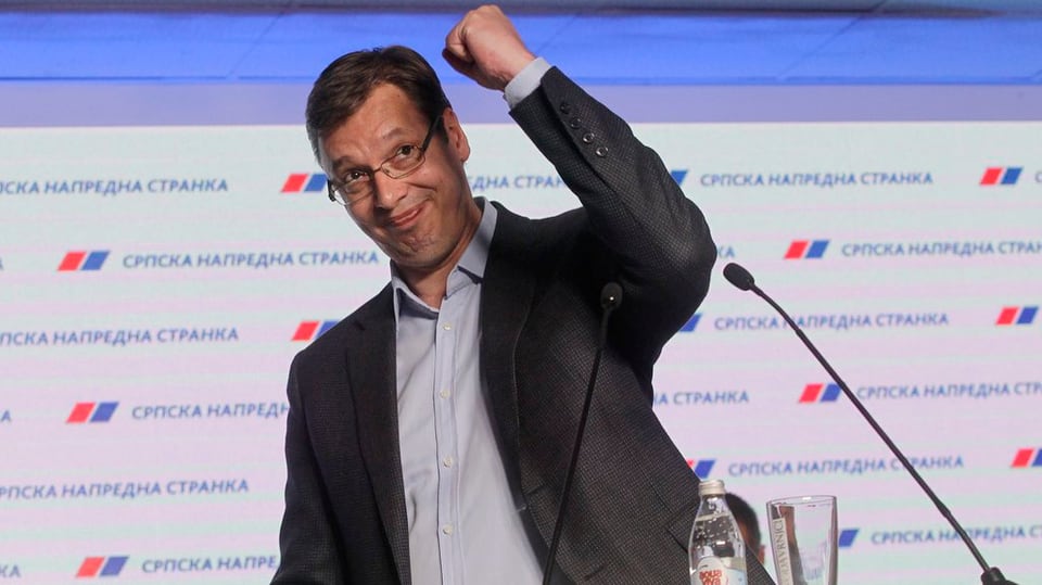 Il schef da regenza serb Alexandar Vucic.