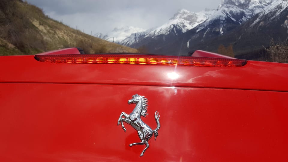 1 sin e 600 sut il viertgel dal motor - il Ferrari 458 Spider