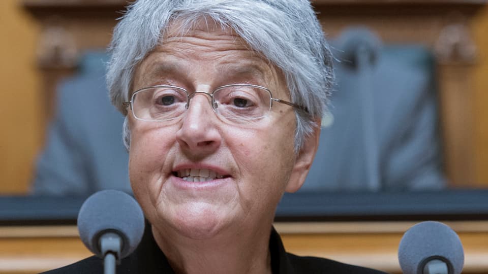 Silva Semadeni en il Cussegl naziunal.