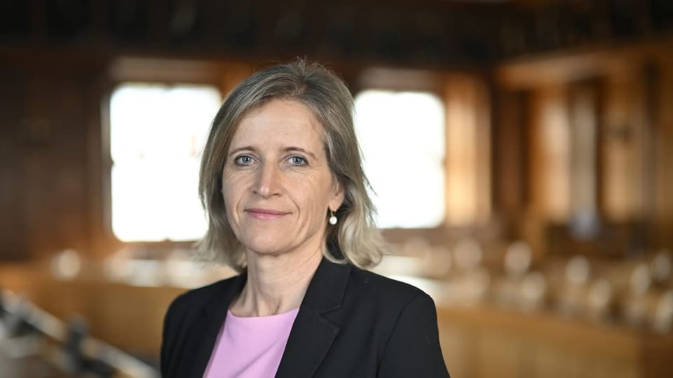 Die neue Regierungsrätin Katrin Alder.