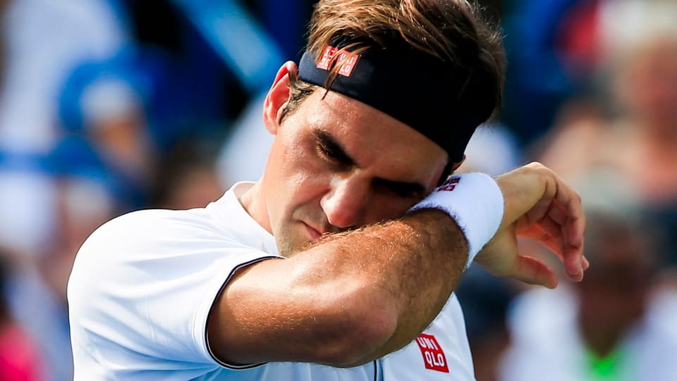 Federer fa giu il suaditsch.