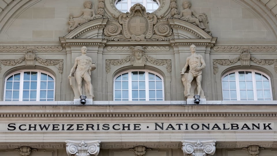 chasa da la Banca naziunala svizra.
