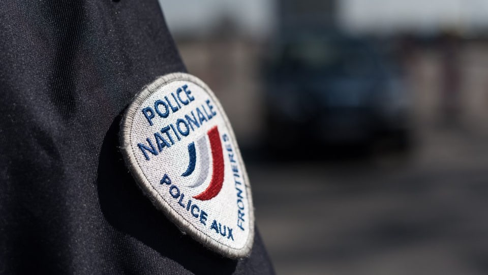 Logo polizia franzosa.