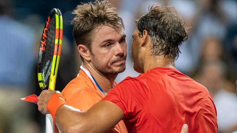 Dus giugaders da tennis.