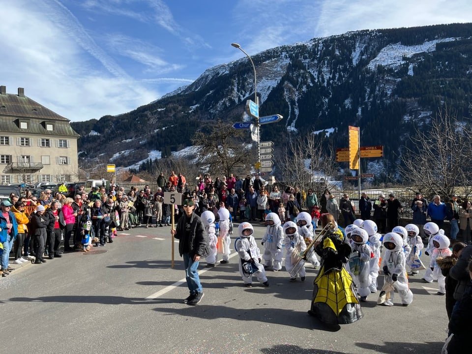 Fasnachtsumzug Disentis/Mustér