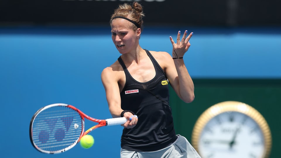 Viktorija Golubic è a Paris en il tableau principal.