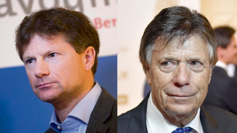 purtrets dals dus frars Markus e Peter Schröcksnadel