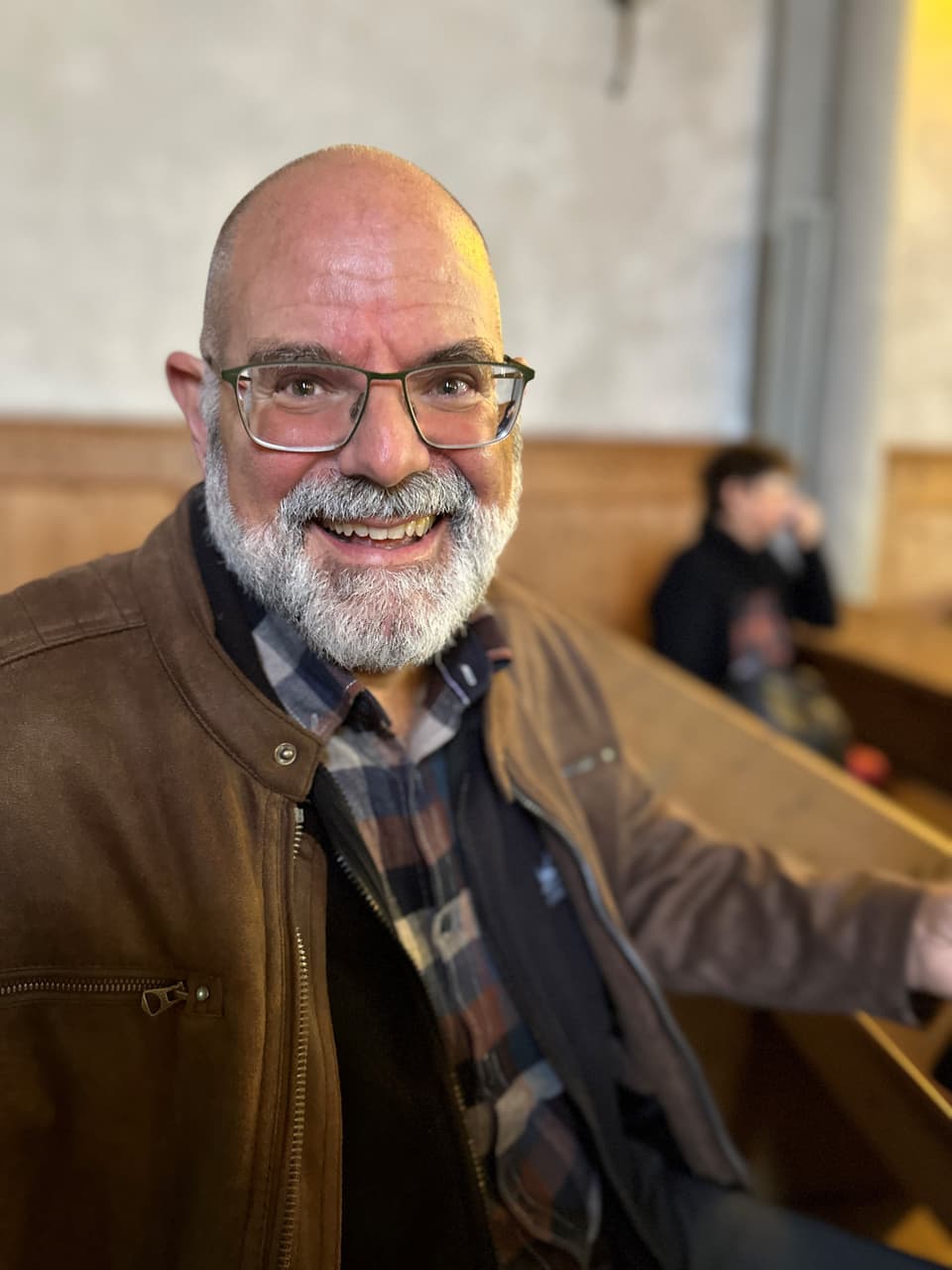 Georg Fluor hat auch das Pre-Seminar in Samedan vor 40 Jahren besucht, er hat eine Solistenrolle. 