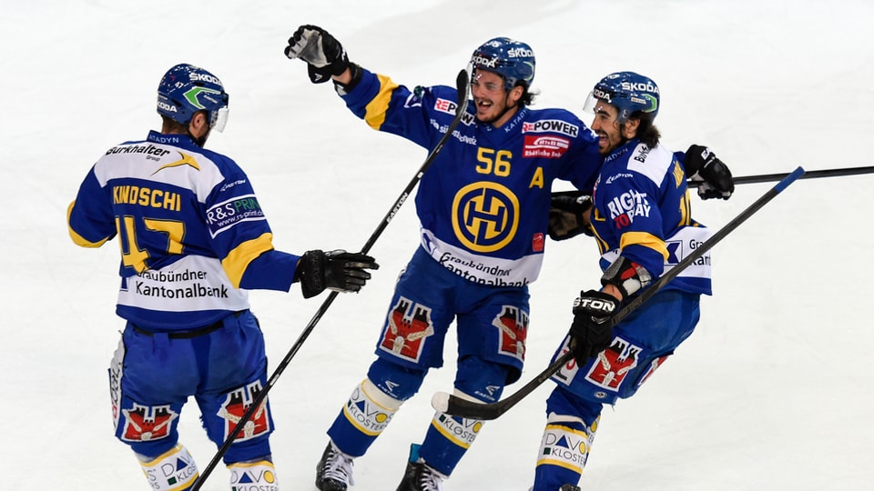 Il HCD gudogna cun 3:2 cunter Dynamo Pardubice.