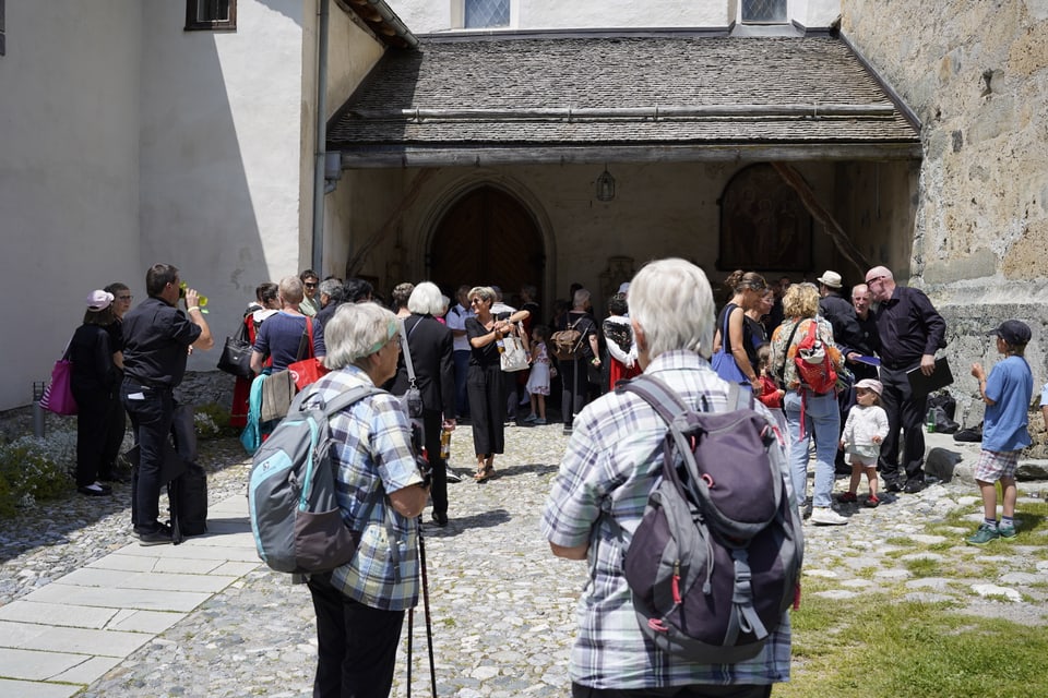 Viele Musikbegeisterte haben den Weg in die Val Müstair gefunden.