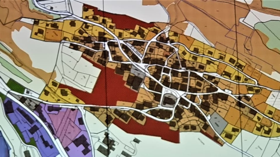 La fracziun da Ramosch – reducziun da la zona da fabrica 