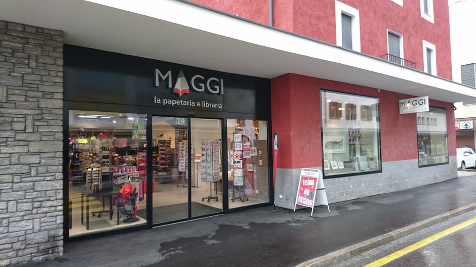 La papetaria Maggi a Glion.