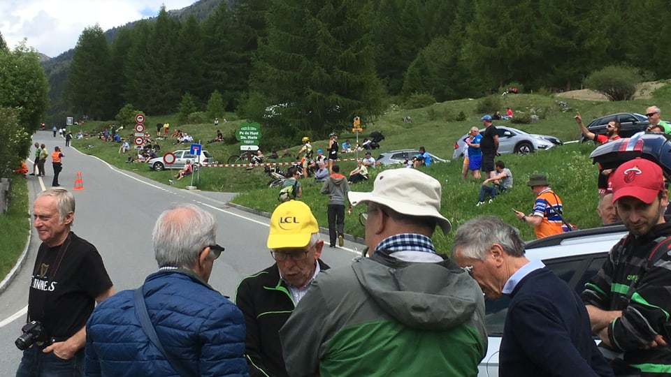 Fans dal Giro d'Italia.