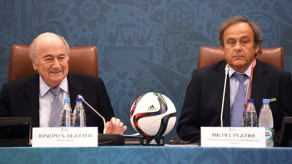 Sepp Blatter e Michel Platini