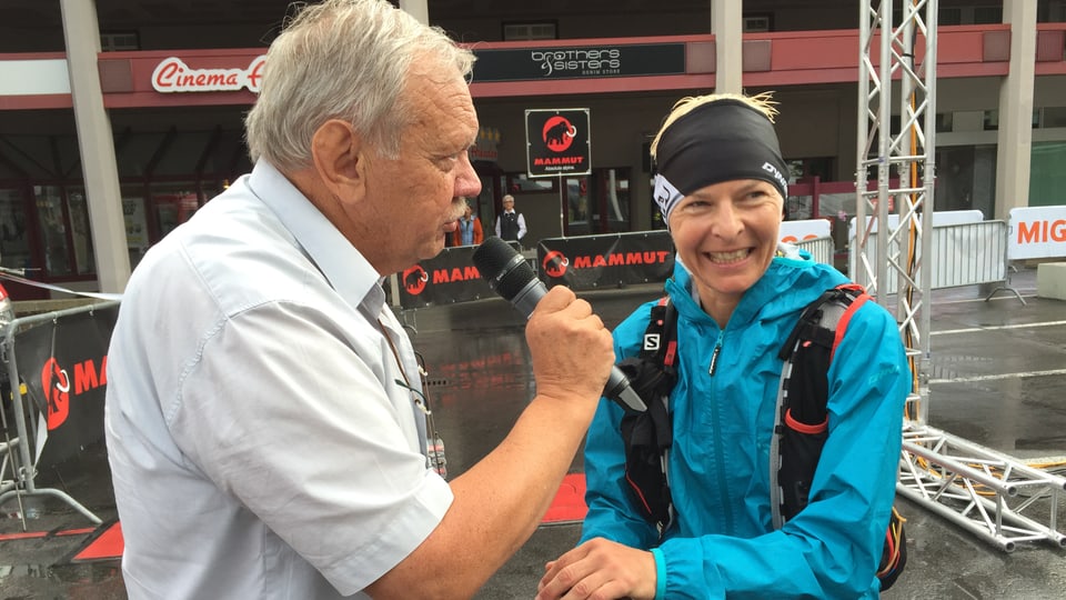 Andrea Huser gudogna il T201 dal Swiss Irontrail 2015.