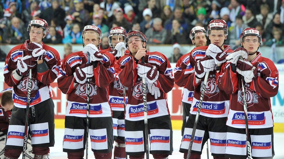 Il club da hockey Dinamo Riga.