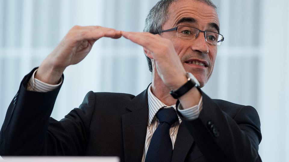 Serge Gaillard, directur da l'Administraziun federala da finanzas.