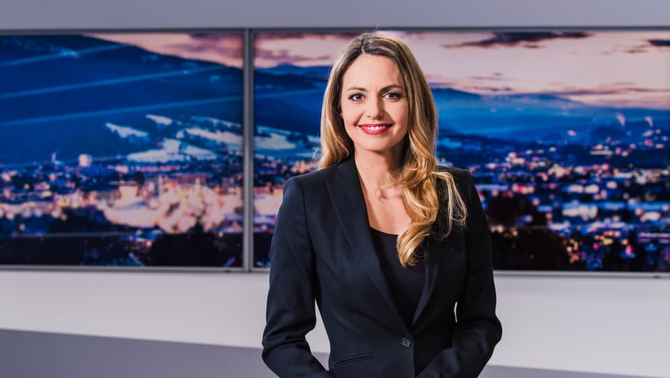 Isabella Wieland en il studio dal «Telesguard».