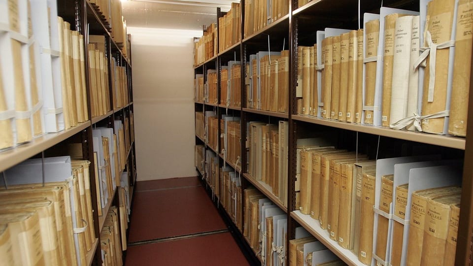 Purtret da l'archiv federal. 