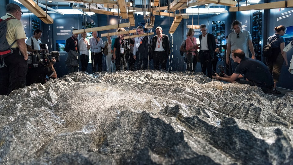 La miniatura dal Gottard a l'Expo Milano. 