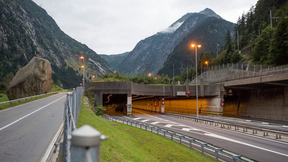 Il tunnel dal Gottard.