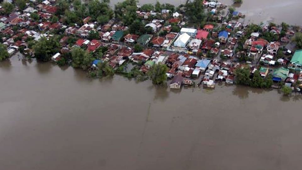 In maletg d'ina inundaziun sin las Filippinas dal 2016.