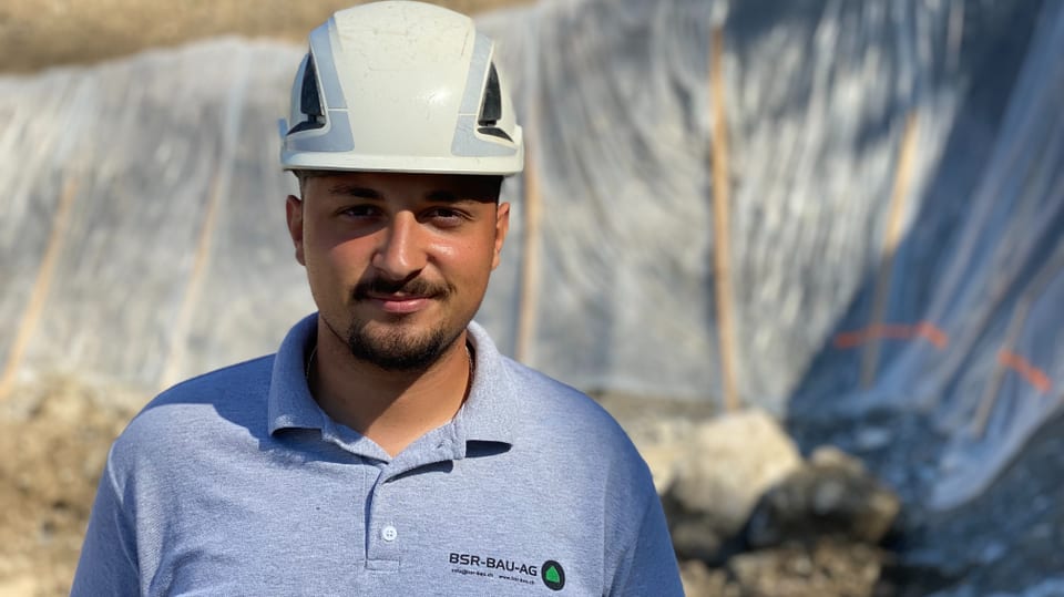 Bafti Rrahmanaj da l'impressari general BSR Bau AG Bafti Rrahmanaj