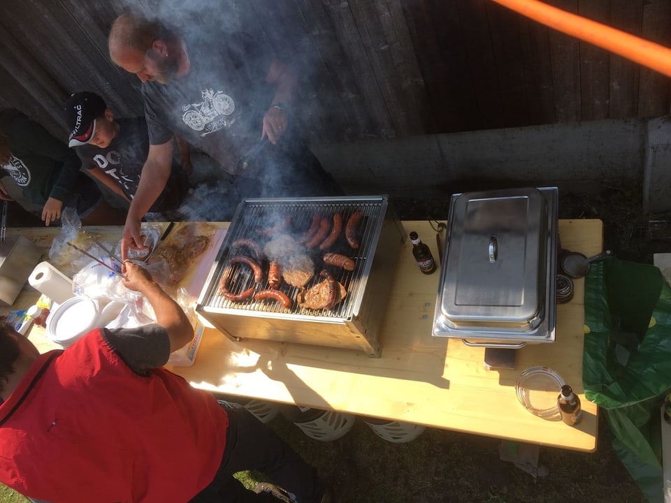 In grill cun si liongias da barsar da dal tuttas sorts.