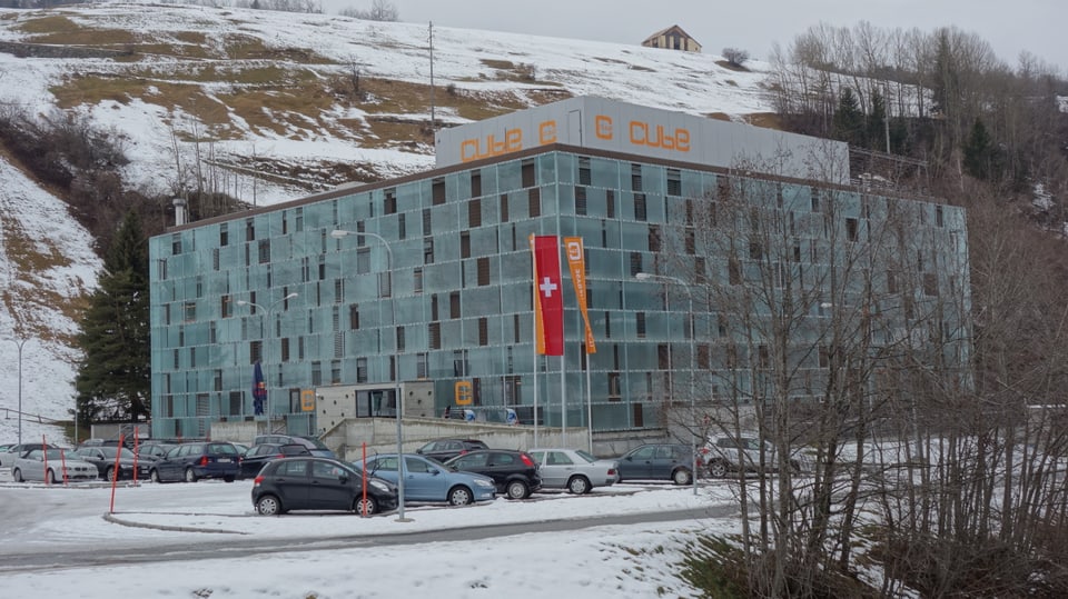Il hotel Cube a Savognin