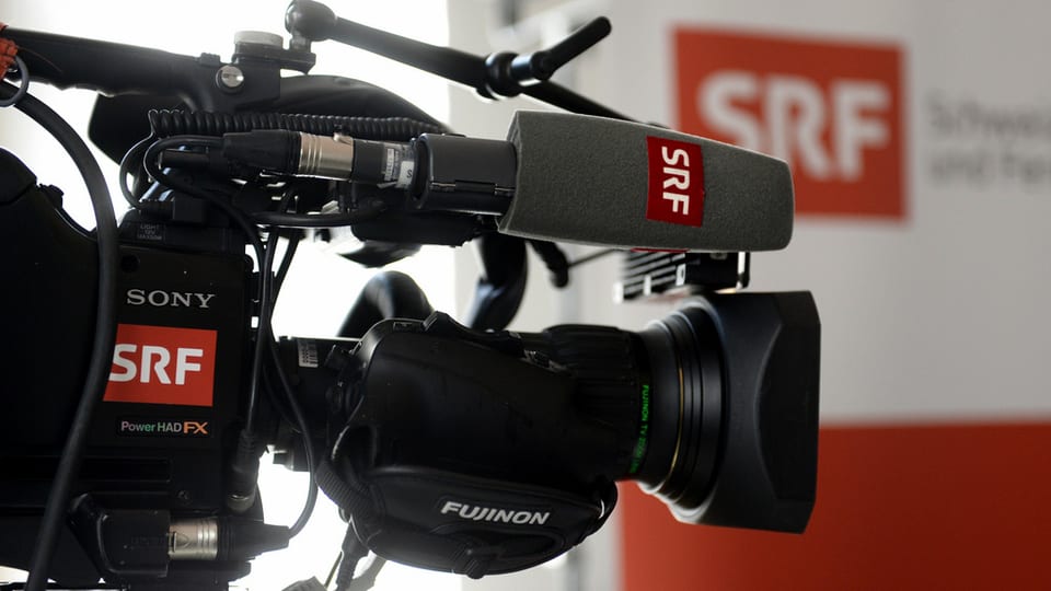 Ina camera da televisiun. 