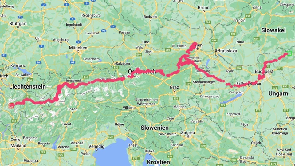 Il viadi da M237 dals 9-6-2022 – 22-03-2023