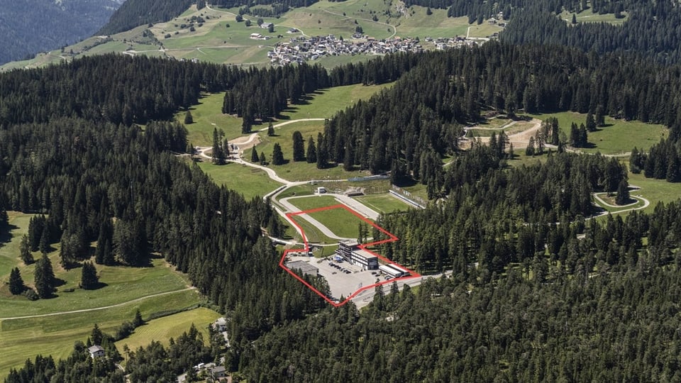 Erweiterung der Biathlon Arena Lenzerheide für die Austragung der Weltmeisterschaft 2025.