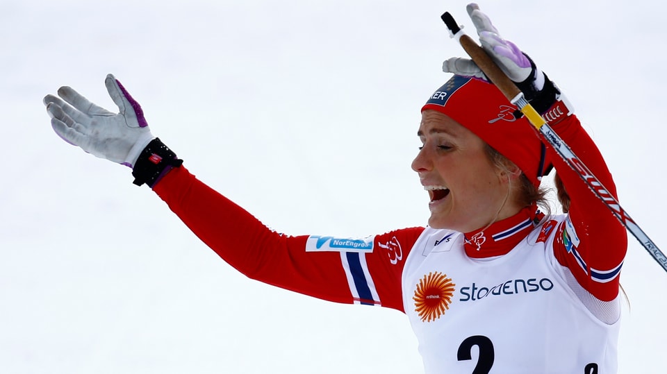 Therese Johaug vi dal giubilar.