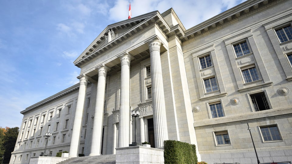 Il bajetg dal Tribunal federal a Losanna.