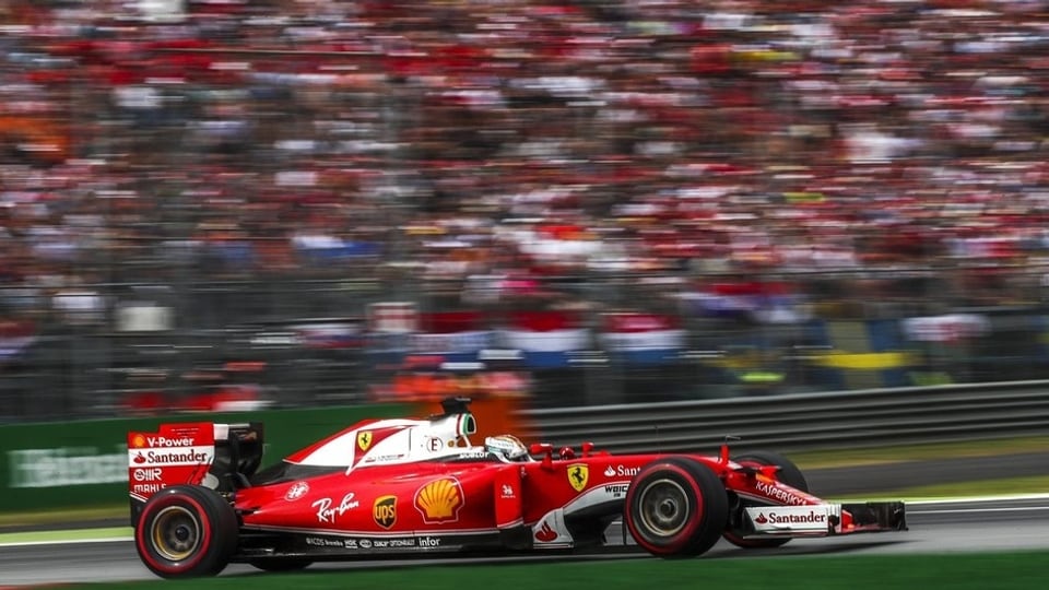 Ferrari da la furmla 1.