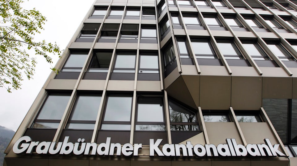 Fatschada Banca Chantunala Grischuna.