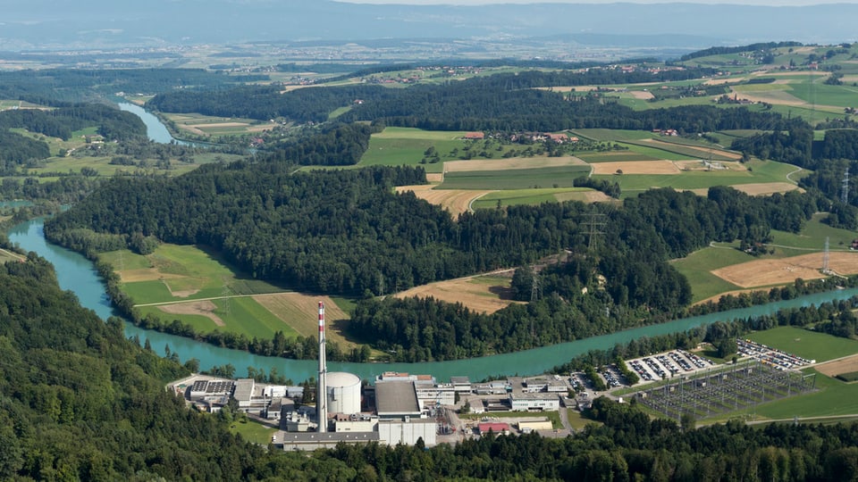 L'ovra atomara Mühleberg ord l'aria.