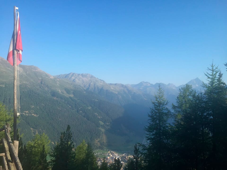 Panorama da la Chamanna Bellavista.